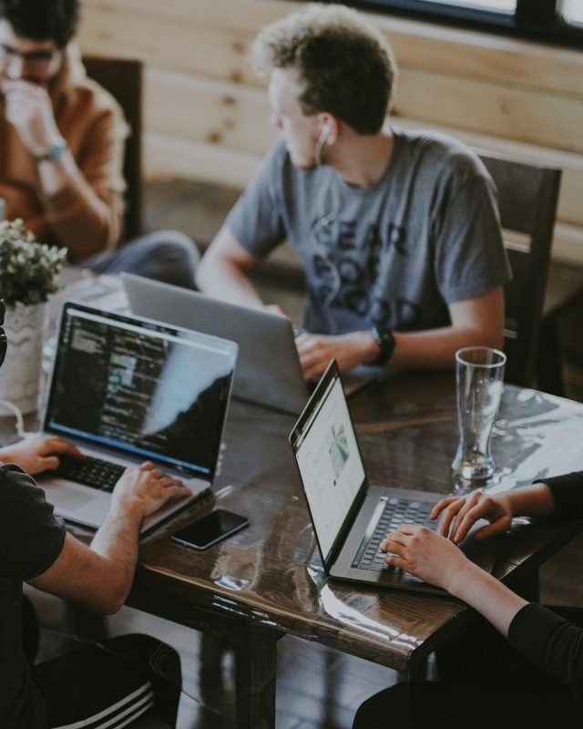 The WebtrixCode team at work