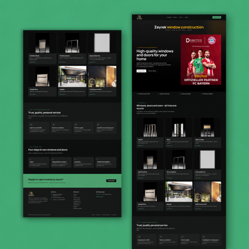 Doors & Windows Website