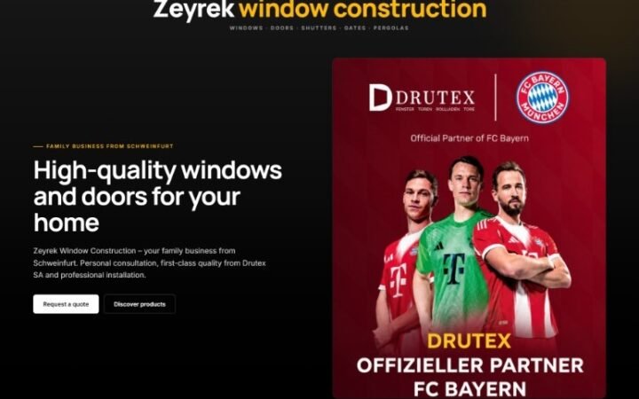 Fensterbau Zeyrek Custom WordPress Theme