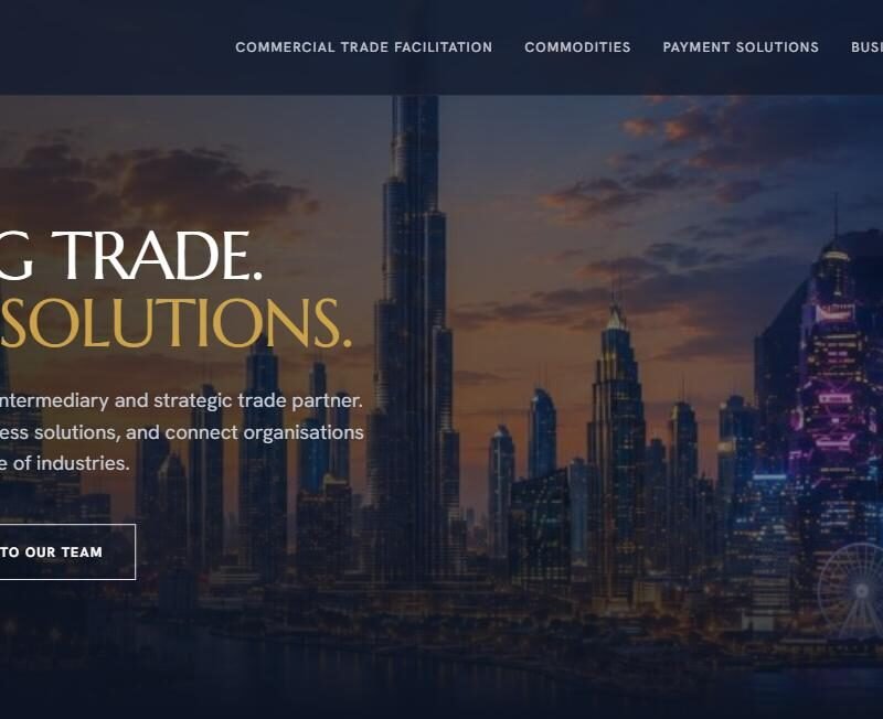 Aureus Commercial: Corporate Trade Website