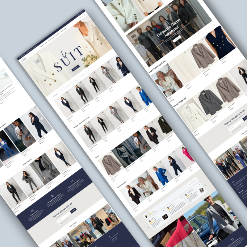 La Suit: Danish Womenswear Shopify Store