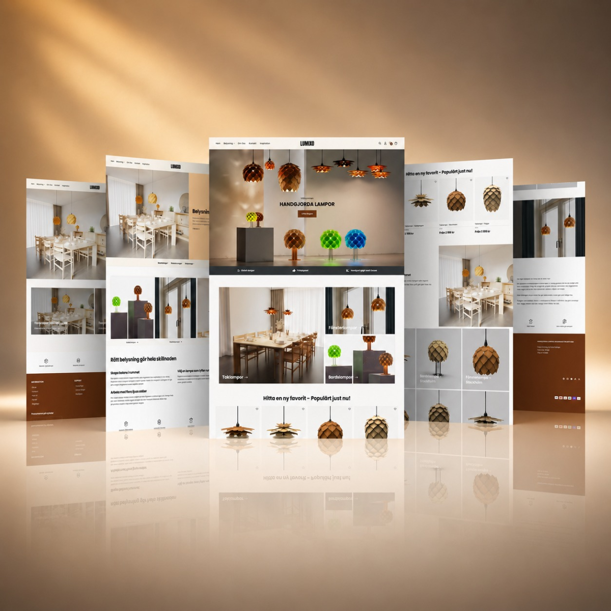 Lumixo: Handmade Lighting Shopify Store